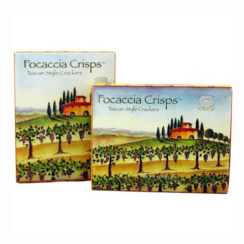 Tuscan Style Focaccia Crisps - 6 oz