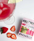 Noble Mick's Single Serve Craft Cocktail - Strawberry Margarita