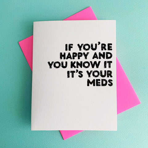 wellbutrin, xanax card, lexapro, hilarious cards, for best friend, funny anxiety gifts, therapist gift, silly greeting cards, letterpress cards, anxiety awareness, mental health card, anti anxiety gift, psychologist gift, mental health gift