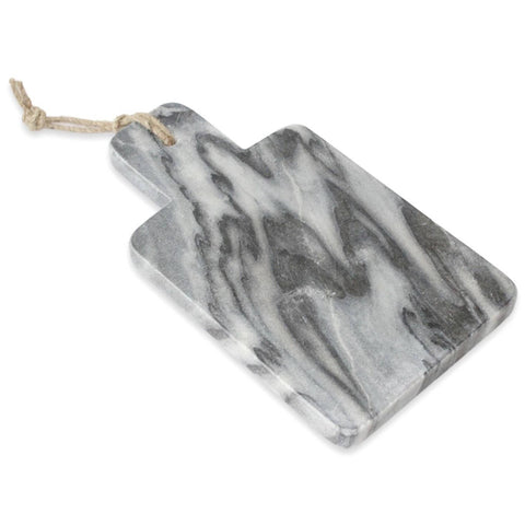 Small Grey Marble Cutting Board Cheese Board With Jute Strap