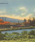 Bethlehem Steel Vintage Style Postcard Decor