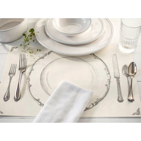 A Perfect Setting Paper Placemats Hester + Cook