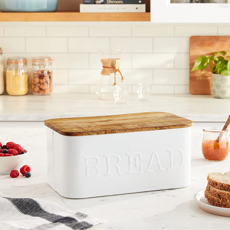 Embossed Tin Bread Box – Domaci