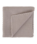Square Cotton Knit Dish Cloth Taupe