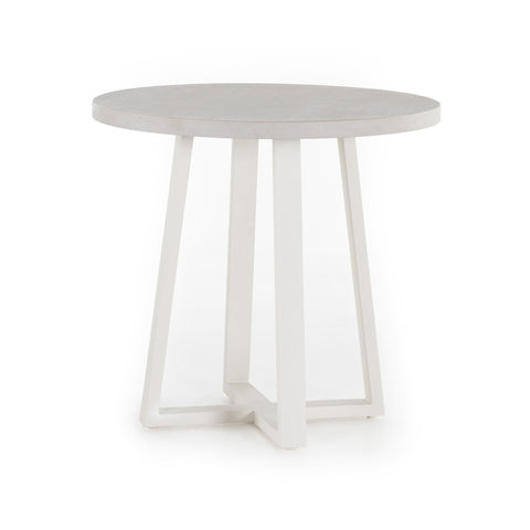 Cyrus Outdoor Round Dining Table - Natural Sand