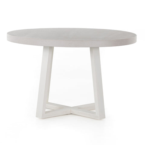 Cyrus Outdoor Round Dining Table - Natural Sand