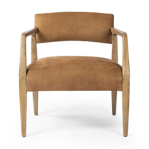 Tyler Armchair - Nubuck Cognac