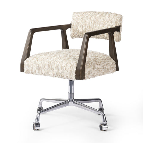 Tyler Desk Chair - Solema Cream