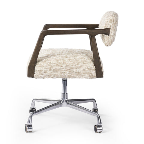 Tyler Desk Chair - Solema Cream