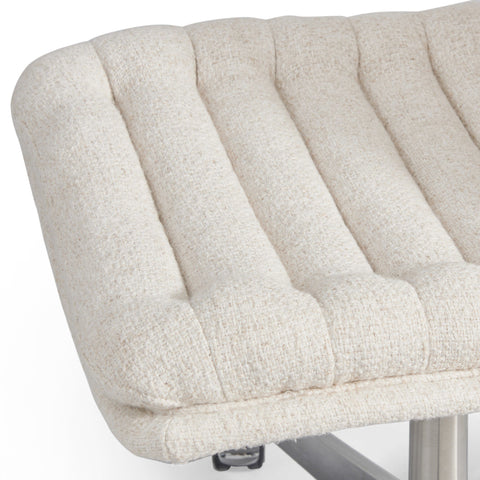 Malibu Desk Chair - Palma Cream