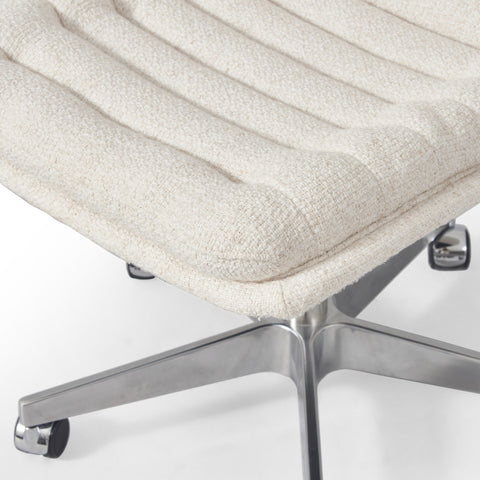 Malibu Desk Chair - Palma Cream