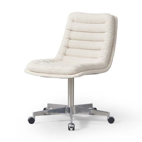 Malibu Desk Chair - Palma Cream