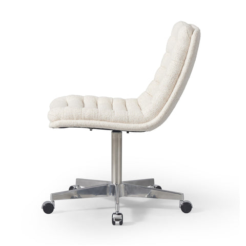 Malibu Desk Chair - Palma Cream