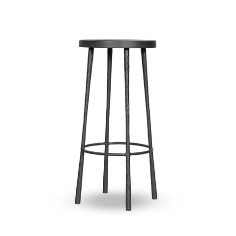 Westwood Bar Stool, Hammered Gunmetal