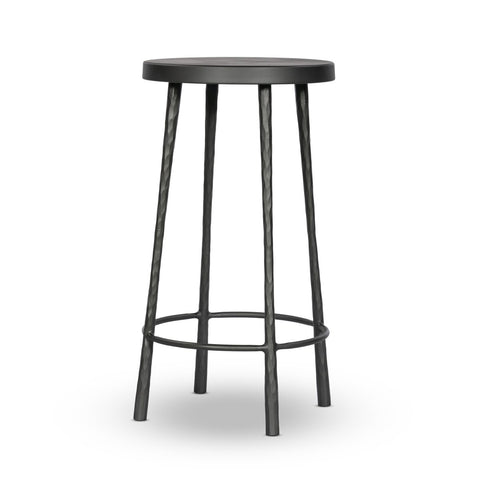 Westwood Counter Stool, Hammered Gunmetal