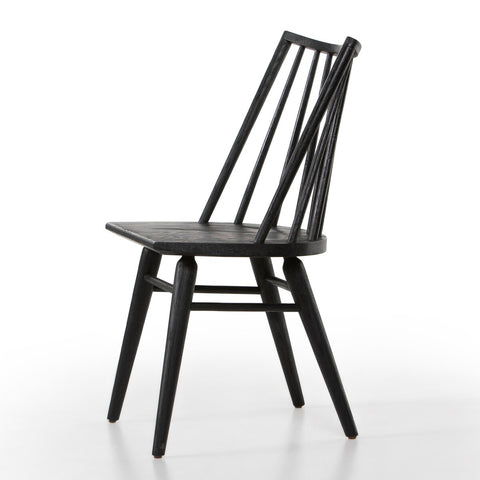 Lewis Windsor Chair, Black Oak