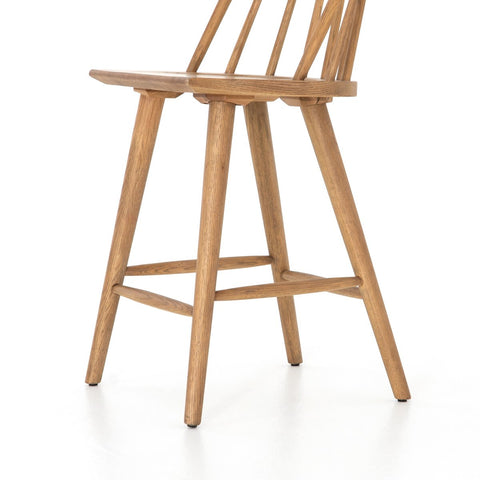 Lewis Windsor Counter Stool, Sandy Oak