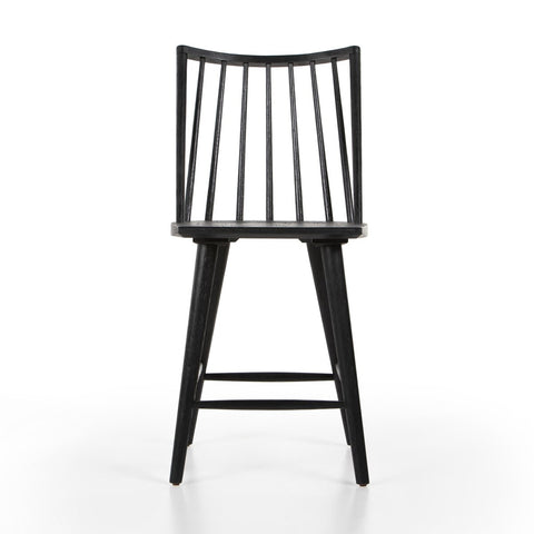 Lewis Windsor Counter Stool, Black Oak