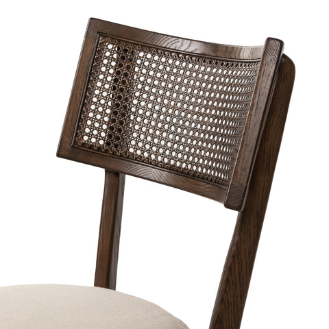 Britt Dining Chair - Dark Almond Oak