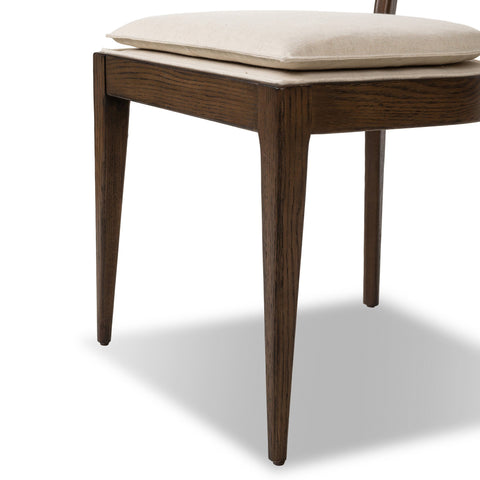 Britt Dining Chair - Dark Almond Oak