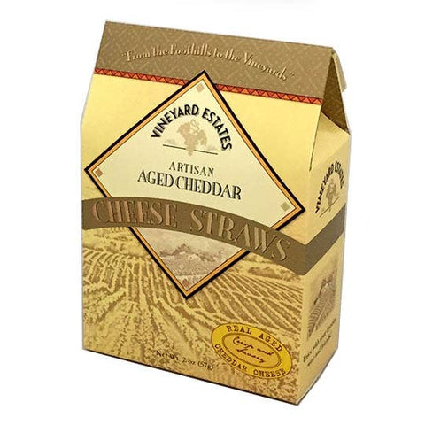 Vineyard Estates Artisan Aged Cheddar Cheese Straws