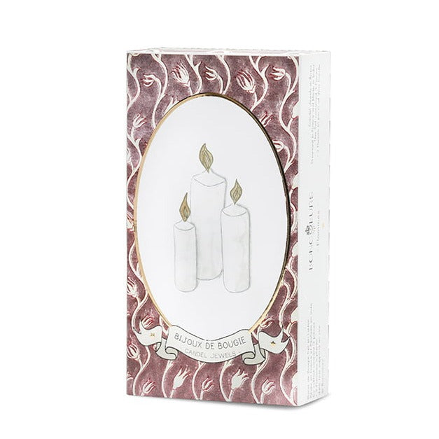 Bijoux de Bougie Candle Jewelry Set of 3 Flames Gift Box