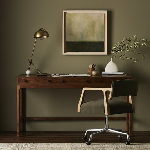 Arturo Desk - Natural Walnut Veneer