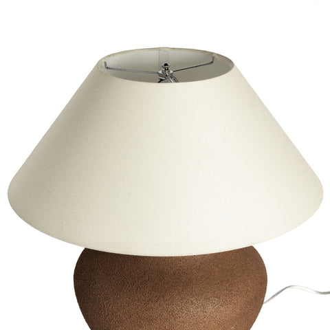 Parma Table Lamp - Textured Dark Sand Porcelain