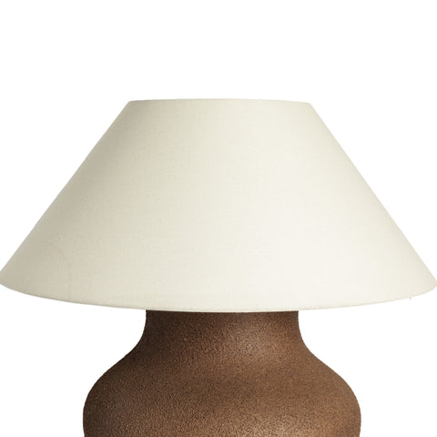 Parma Table Lamp - Textured Dark Sand Porcelain