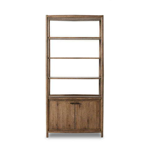 Glenview Bookcase - Weathered Oak