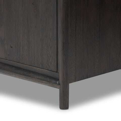 Glenview Bookcase - Smoked Black Oak