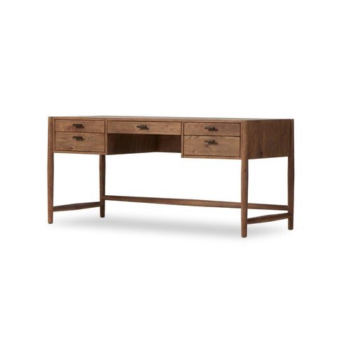 Glenview Desk - Weathered Oak Veneer