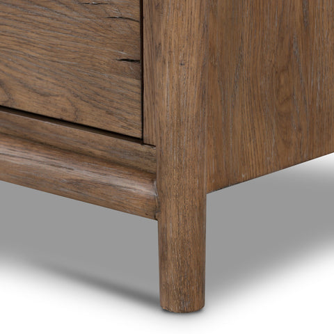 Glenview 6 Drawer Dresser - Weathered Oak Veneer