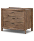 Glenview Nightstand - Weathered Oak Veneer