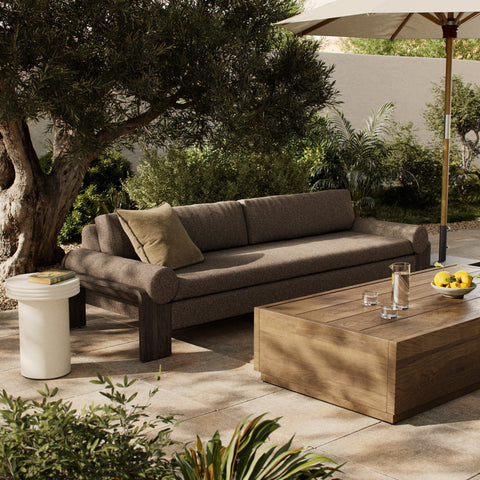 Joette Outdoor Sofa - Ellor Brown