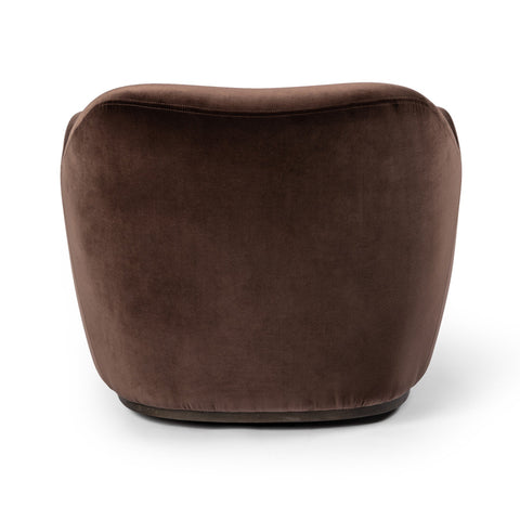 Julius Swivel Chair - Surrey Cocoa