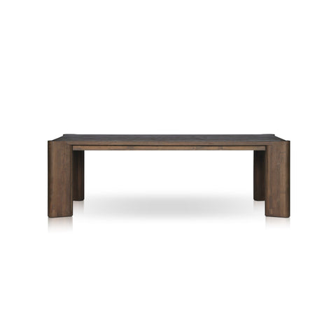 Soho Outdoor Dining Table - Stained Heritage Brown-FSC