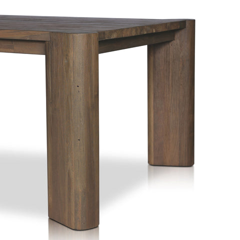 Soho Outdoor Dining Table - Stained Heritage Brown-FSC