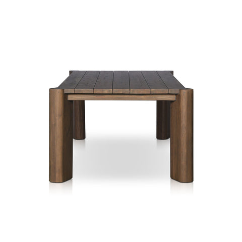 Soho Outdoor Dining Table - Stained Heritage Brown-FSC