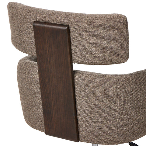 Rei Desk Chair - Gibson Mink & Oak