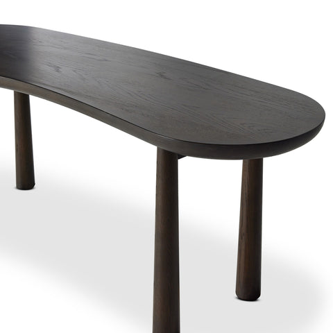 Clara Desk - Sienna Brown Oak