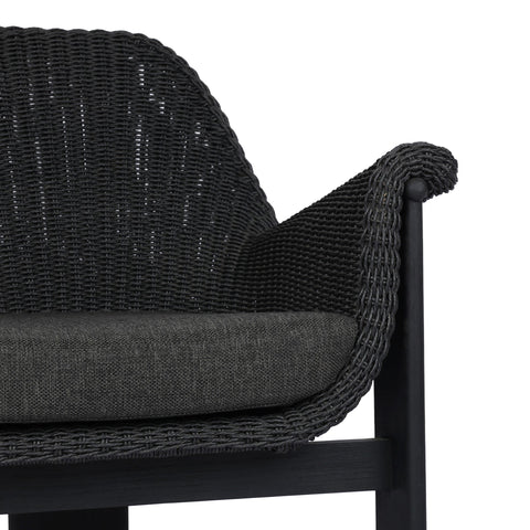 Santoro Outdoor Chair - Ellor Black