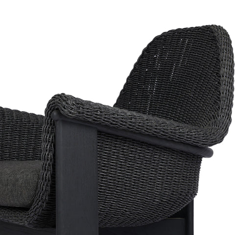 Santoro Outdoor Chair - Ellor Black