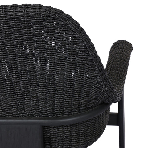 Santoro Outdoor Chair - Ellor Black