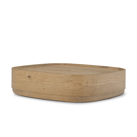 Leandro Coffee Table - Natural Reclaimed French Oak