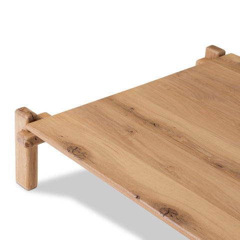 Marcia Square Coffee Table - Raw MDF 1