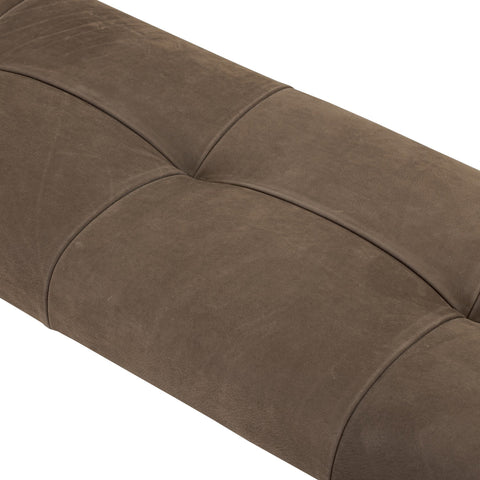 Marcia Accent Bench - Nubuck Cigar