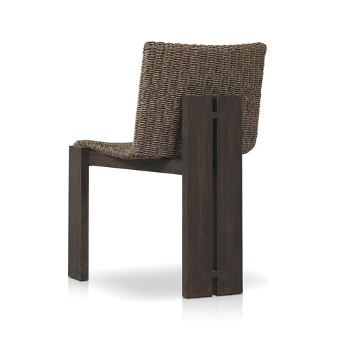 Roxy Outdoor Dining Chair - Faux Dark Hyacinth