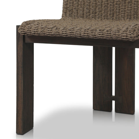 Roxy Outdoor Dining Chair - Faux Dark Hyacinth