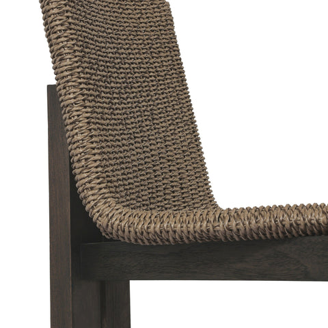 Roxy Outdoor Dining Chair - Faux Dark Hyacinth